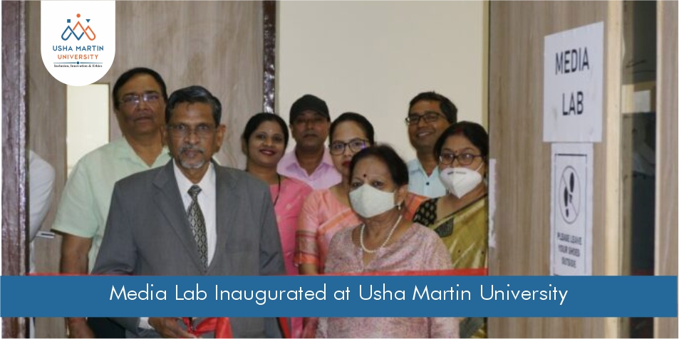 Media Lab Inaugurated at Usha Martin University