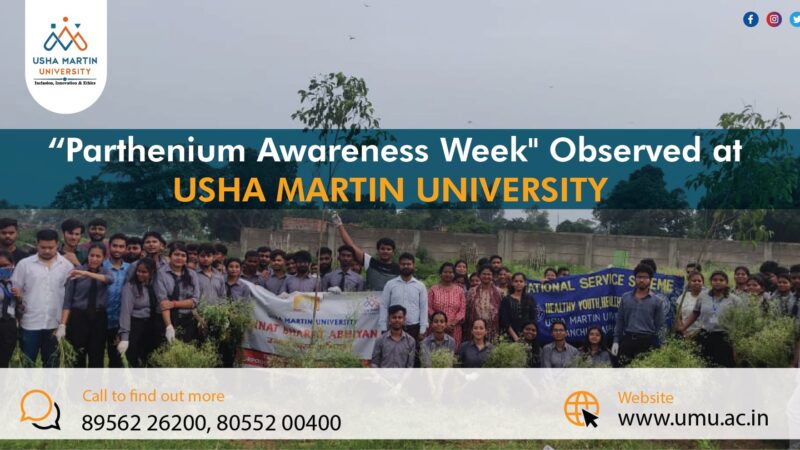 UMU Observed Parthenium Awareness Week