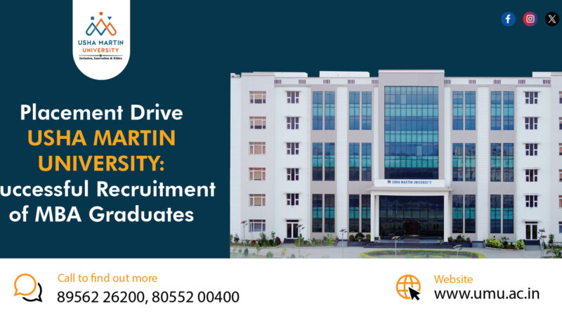 Placement Drive by Triveni Almirah Private Limited at Usha Martin Campus: Successful Recruitment of MBA Graduates