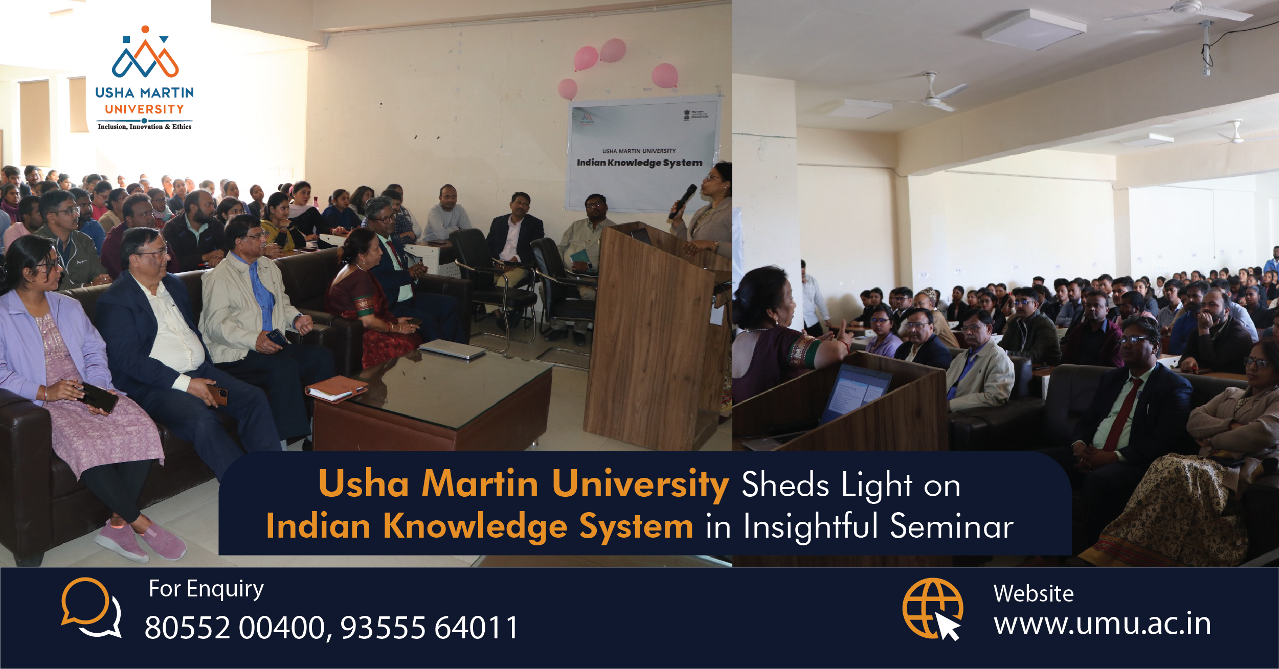 Usha Martin University Sheds Light on Indian Knowledge System in Insightful Seminar