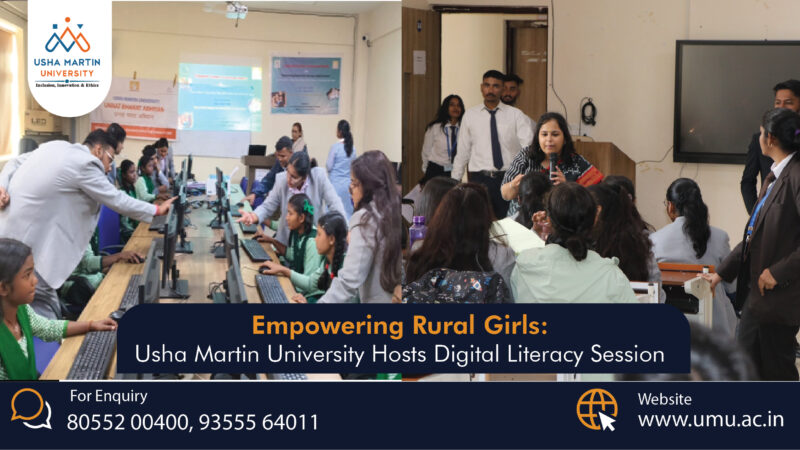 Usha Martin University Hosts Digital Literacy Session